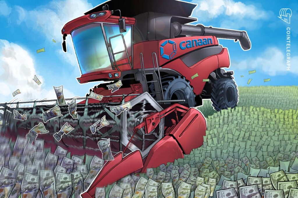 Crypto Miner Canaan Shares Sink 7% Despite Strong Q4