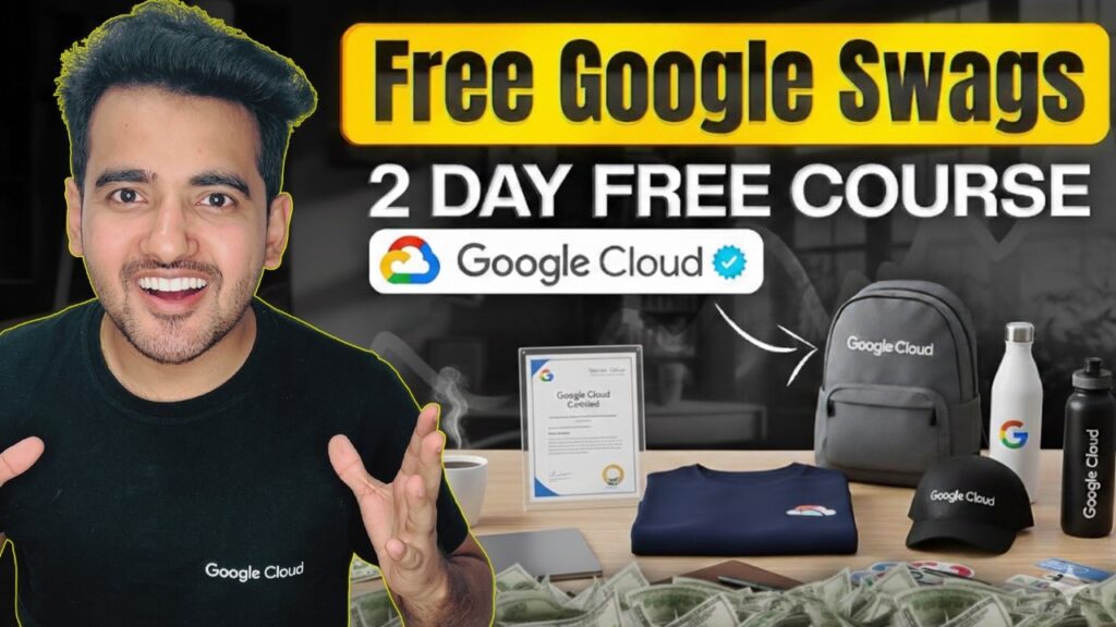 Google Launches Free AI Course 2026 | 2 Day Program with Swags + Certificate | Google FREE Swags