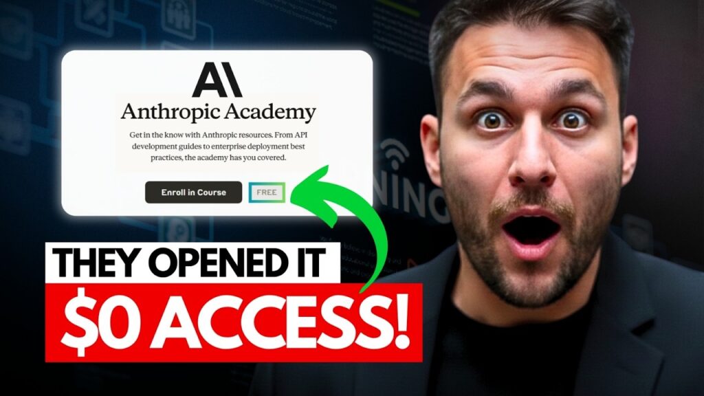 Anthropic AI Academy WIPES OUT $497/Month AI Courses 💀 (Beginners Are Winning For $0)