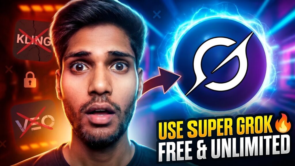 How to Use Super Grok Free & Unlimited Instead of Kling and VEO