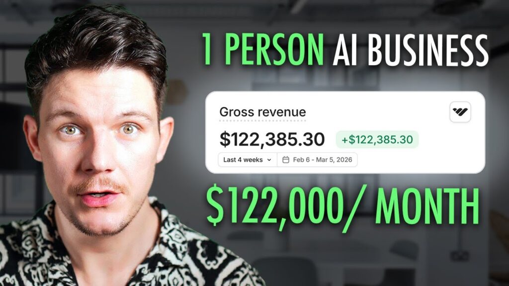 The AI Side Hustle That Made Me $122K in 28 Days