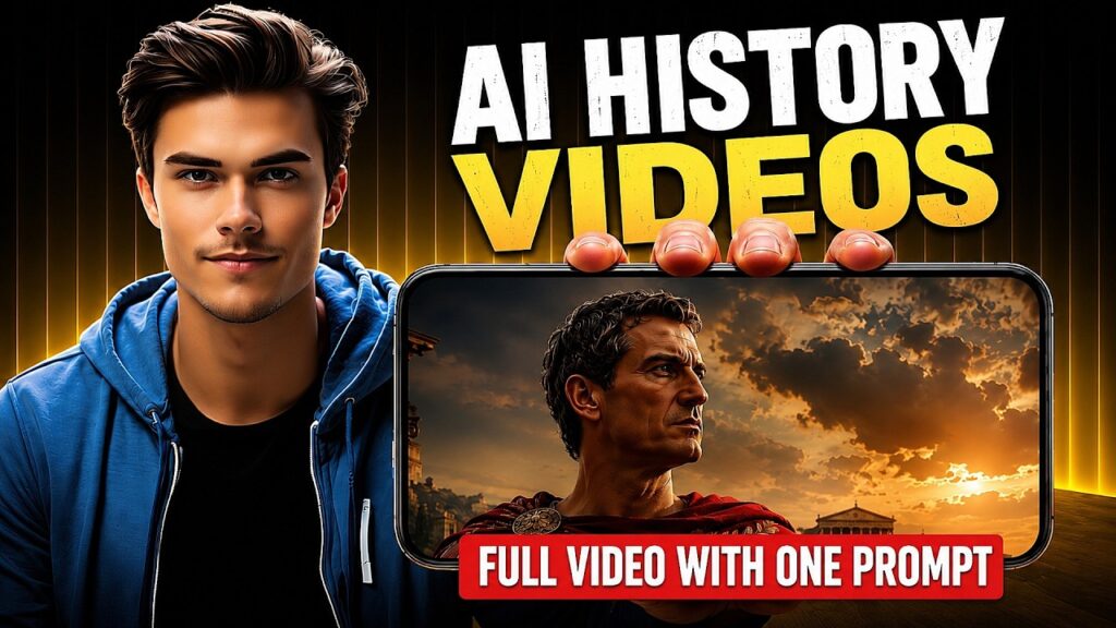 How I Make AI History Videos With ONE Prompt (It's Almost Unfair)