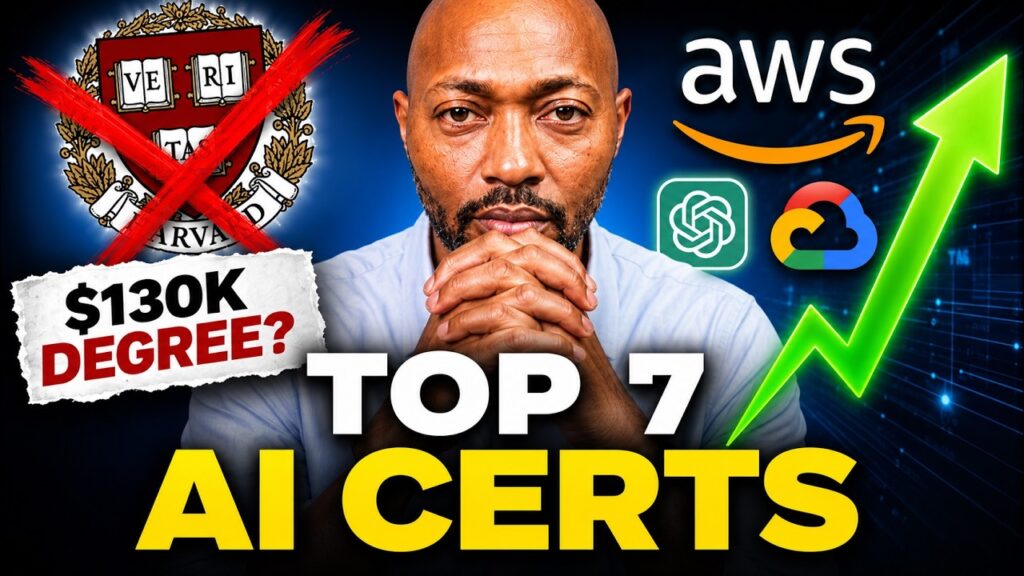 TOP 7 AI CERTIFICATIONS THAT CAN MAKE YOU RICH IN 2026