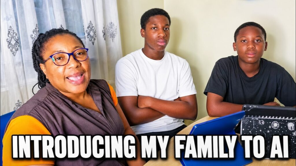 AI BASICS! INTRODUCING PRACTICAL USE OF ARTIFICIAL INTELLIGENCE TO MY FAMILY
