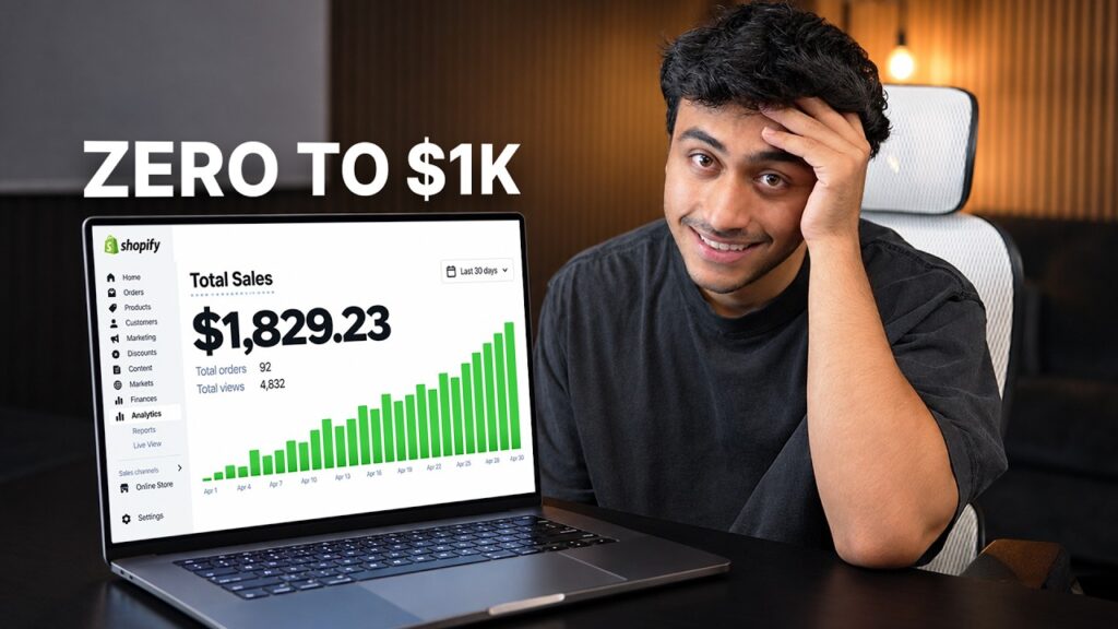 how to ACTUALLY hit $1k per day A.I dropshipping (copy me)